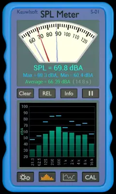 SPL Meter android App screenshot 3